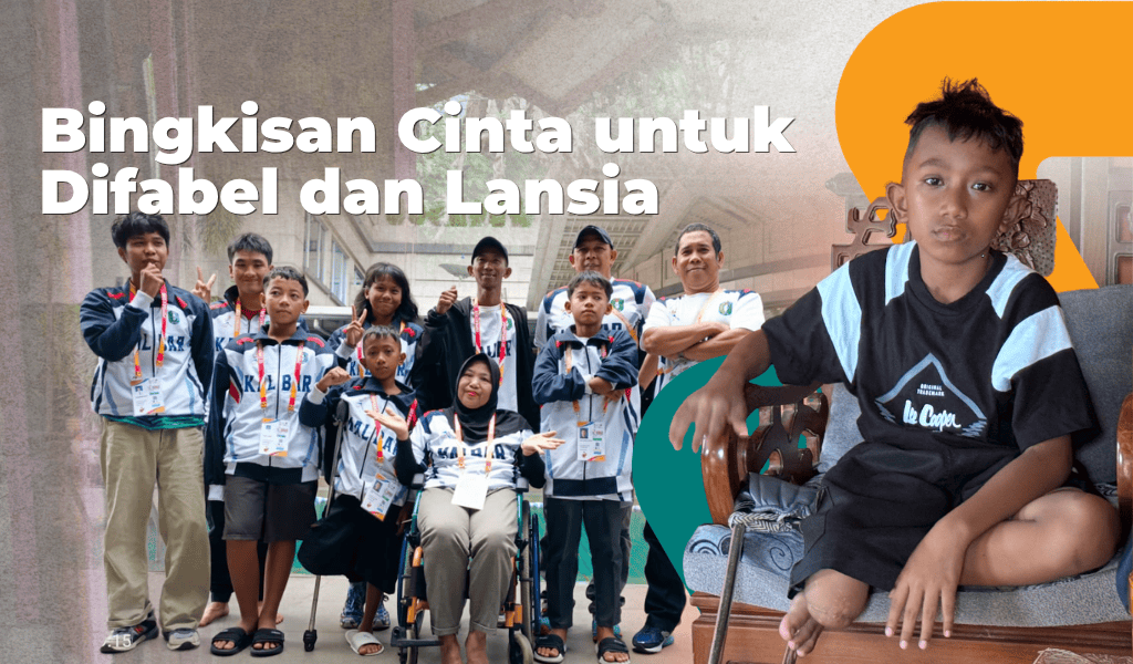 Bingkisan Cinta untuk Difabel dan Lansia