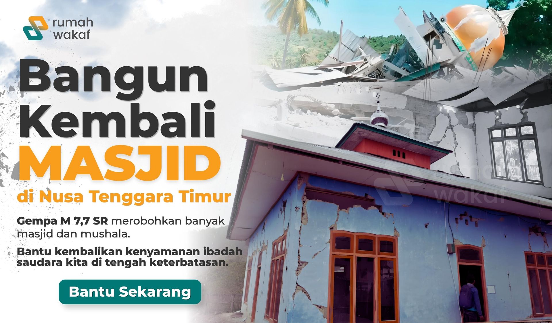 Bangun Kembali MASJID di Nusa Tenggara Timur